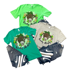 Lucky Heifer Graphic Tee product